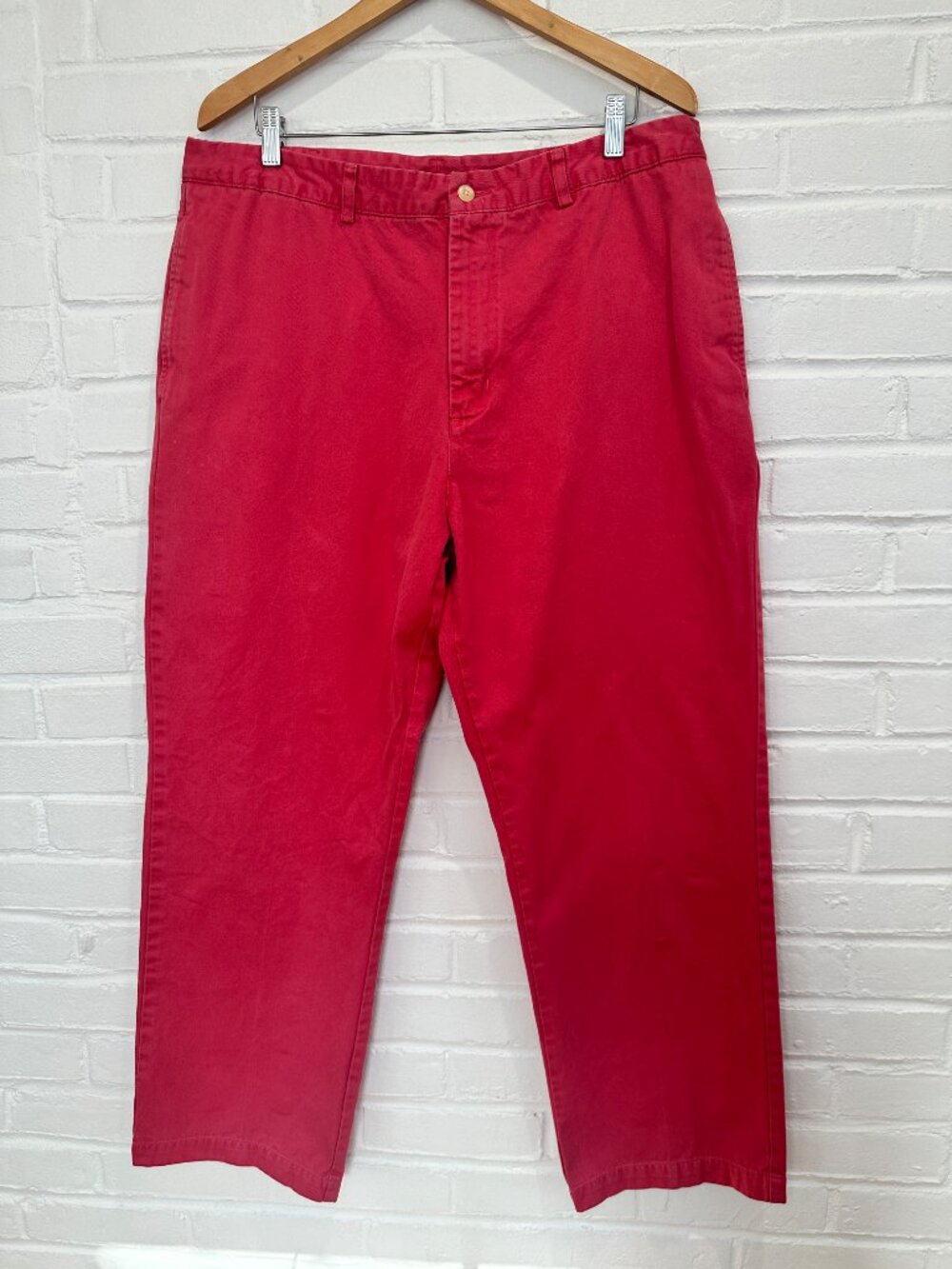 Vineyard Vines Men’s Chino Khaki Pants 38x30 Salmon Pink Club Golf Preppy Casual